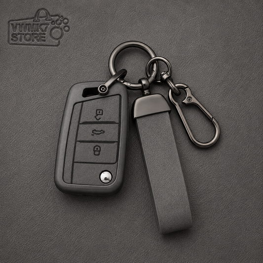 Premium Silicone Key Case for VW Golf 7, GTI, Polo, T-Cross, T-Roc & More