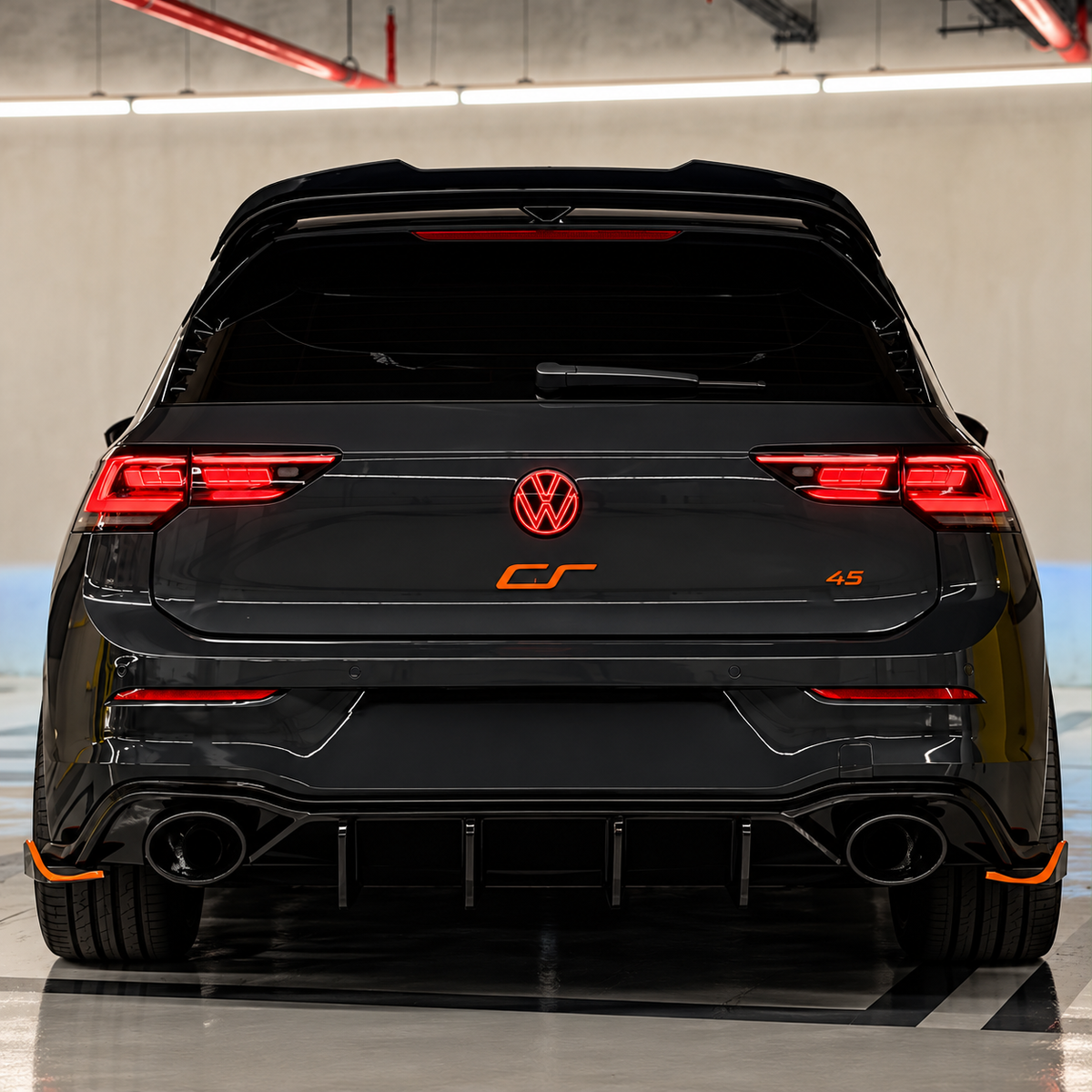 Rear Illuminated LED Emblem VW Golf 8