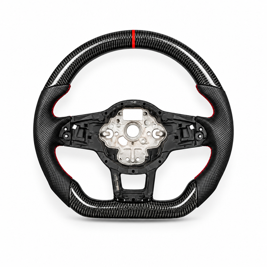 Volante de carbono | VW Golf 7 GTI R, Polo, Scirocco, Tiguan (2013+)