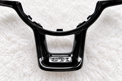 Embellecedor del volante en negro brillante para VW | Golf 7 y 7.5 Gti R, Polo Gti, Tiguan R-line
