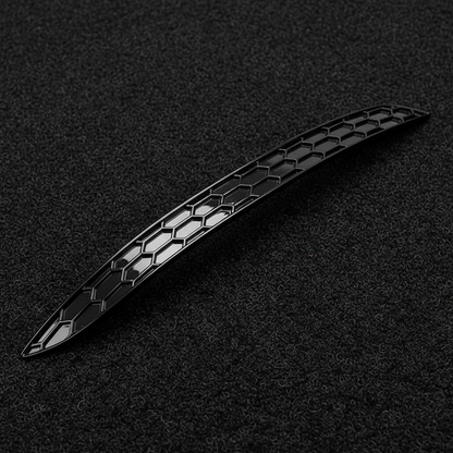 Gloss Black Honeycomb Rear Reflector Cover for VW Golf 8 / 8.5