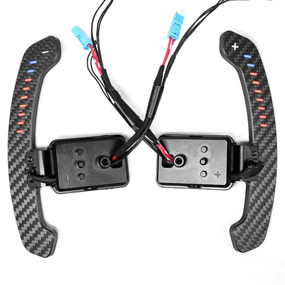 Magnetic Carbon Fiber Paddle Shifters For BMW