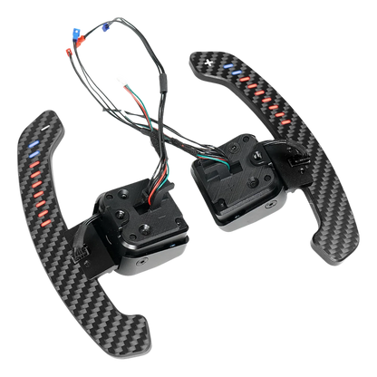 Magnetic Carbon Fiber Paddle Shifters For Audi