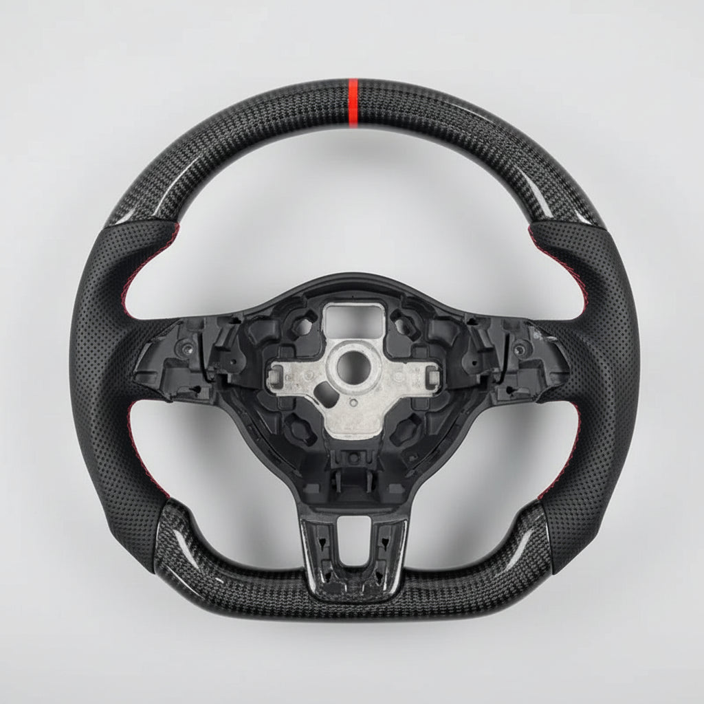 Carbon Steering Wheel 2009–2013 Mk6 GTI R GTD  VW Ready In Stock