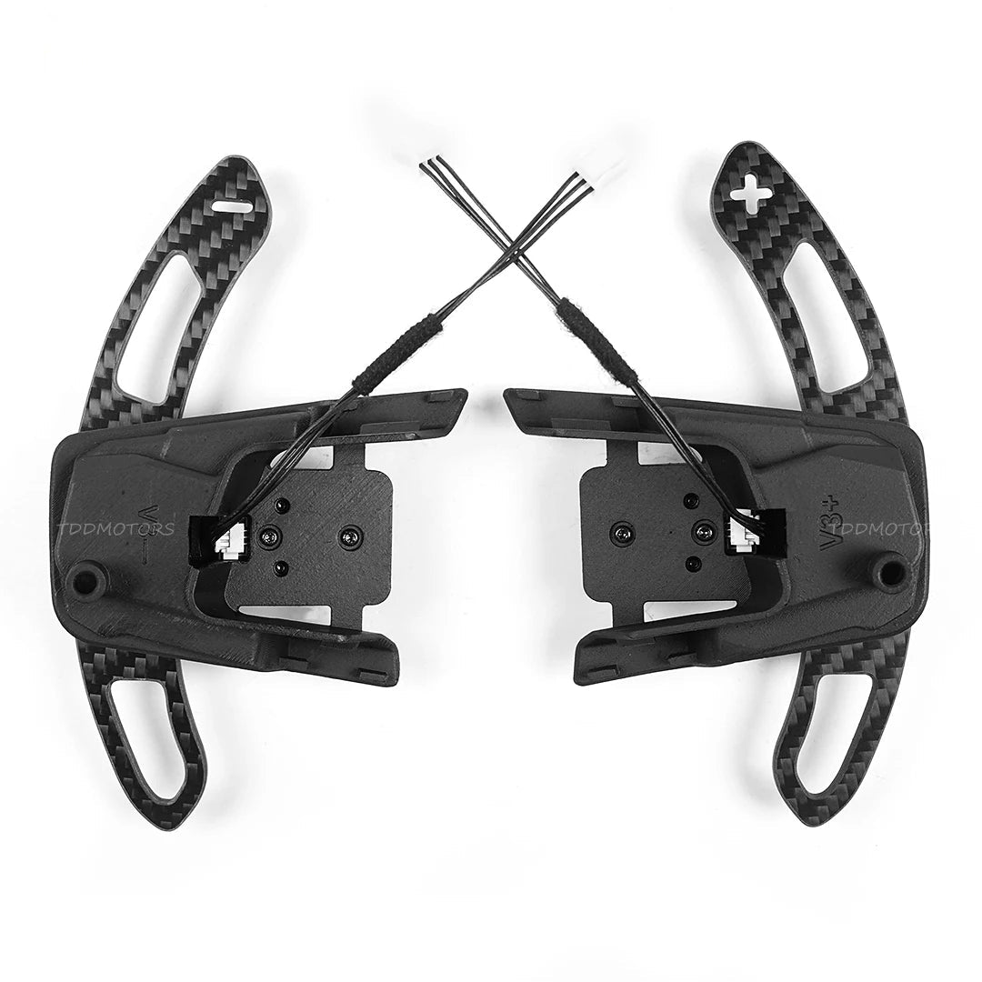 Magnetic Carbon Fiber Paddle Shifters For VW GTI | R | R-Line (2013–2020)