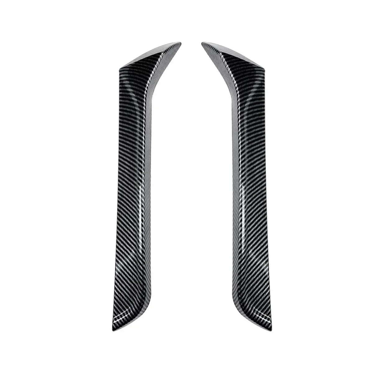 Juego de alerones laterales para ventana trasera en negro brillante | VW T-Roc MK1 R-Line 2017–2023