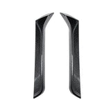 Juego de alerones laterales para ventana trasera en negro brillante | VW T-Roc MK1 R-Line 2017–2023