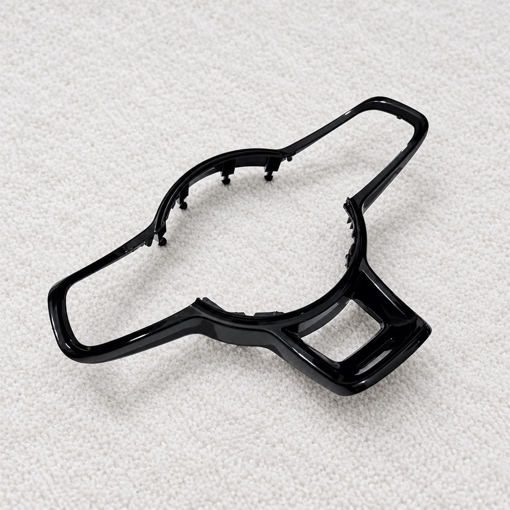 Embellecedor del volante en negro brillante para VW | Golf 7 y 7.5 Gti R, Polo Gti, Tiguan R-line