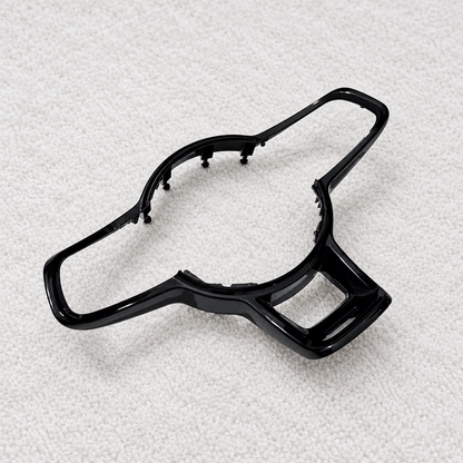 Embellecedor del volante en negro brillante para VW | Golf 7 y 7.5 Gti R, Polo Gti, Tiguan R-line