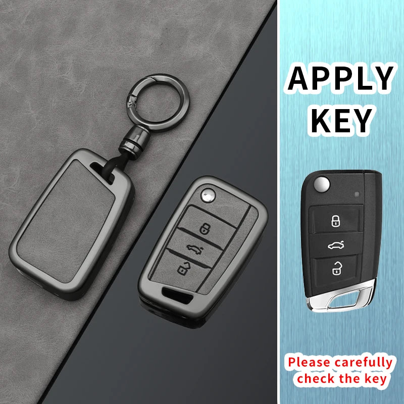Premium Silicone Key Case for VW Golf 7, GTI, Polo, T-Cross, T-Roc & More