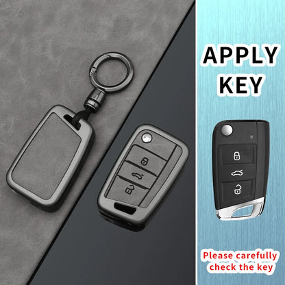 Premium Silicone Key Case for VW Golf 7, GTI, Polo, T-Cross, T-Roc & More