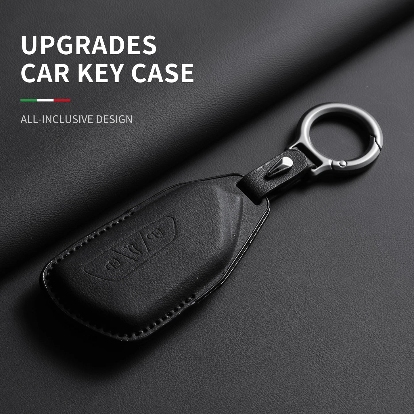 VW Leather Key Case | Golf 8 , ID.3, ID.4 & Cupra