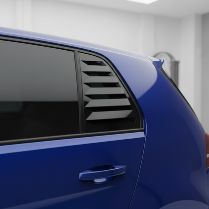 Rear Window Glass Blinds for VW Golf 7 & 7.5