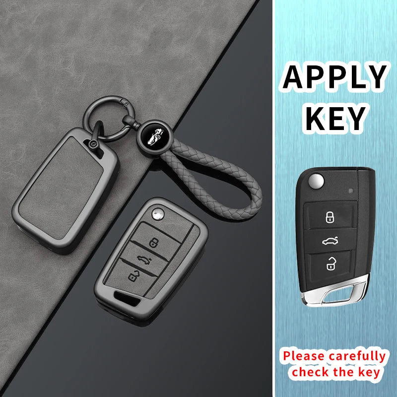 Premium Silicone Key Case for VW Golf 7, GTI, Polo, T-Cross, T-Roc & More