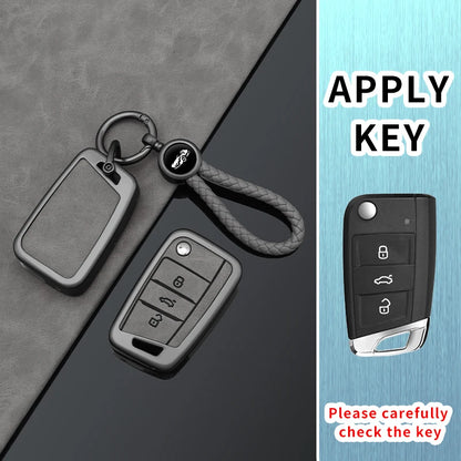 Premium Silicone Key Case for VW Golf 7, GTI, Polo, T-Cross, T-Roc & More