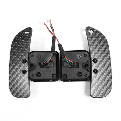 Magnetic Carbon Fiber Paddle Shifters For Audi