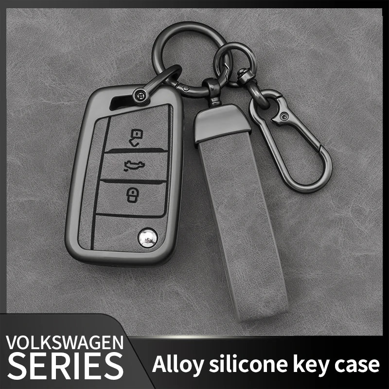 Premium Silicone Key Case for VW Golf 7, GTI, Polo, T-Cross, T-Roc & More