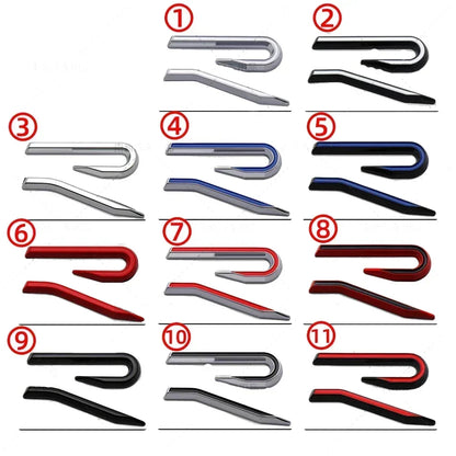 Metal Front Grille & Rear Trunk Emblem Stickers VW | New R