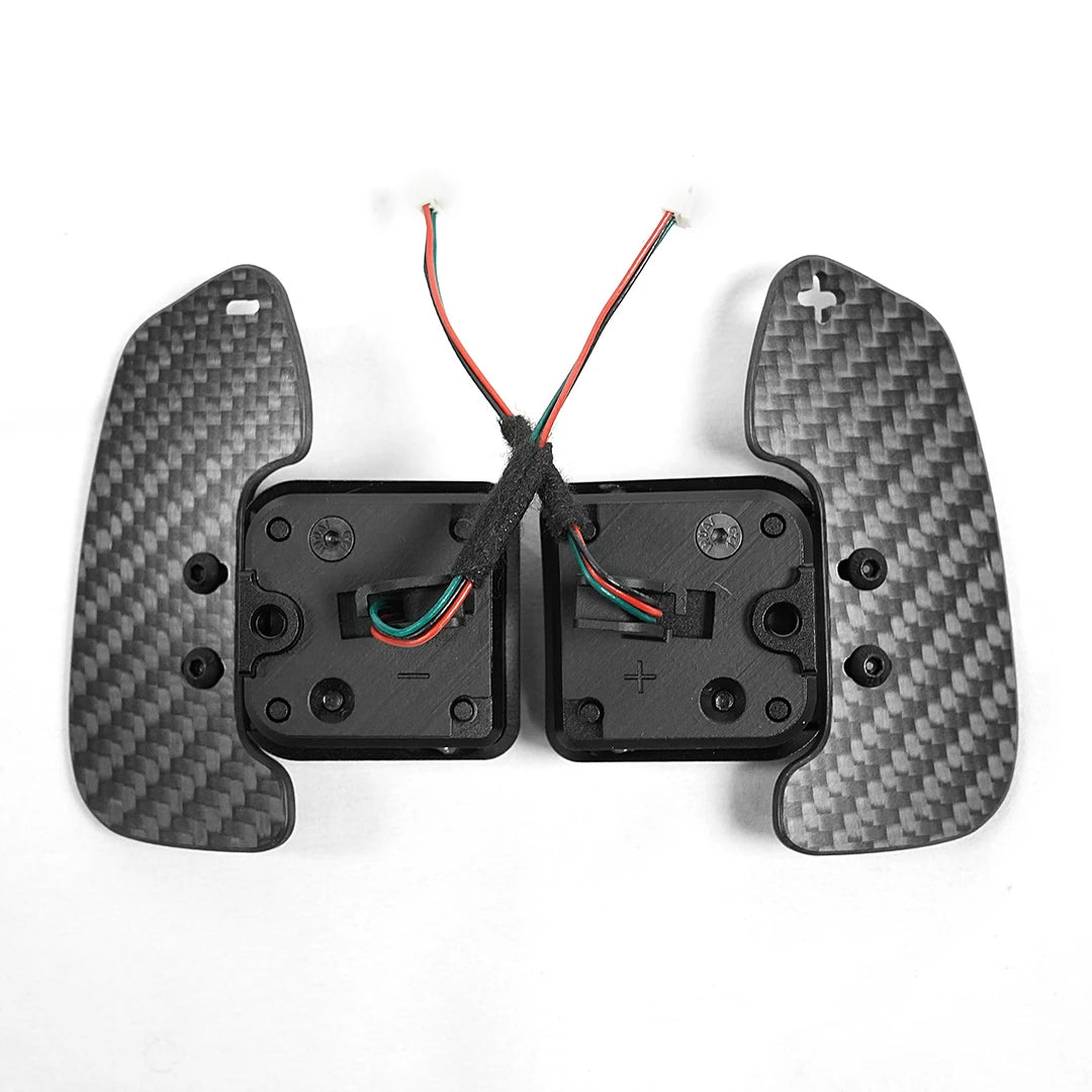 Magnetic Carbon Fiber Paddle Shifters for Cupra