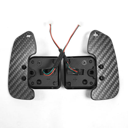 Magnetic Carbon Fiber Paddle Shifters for Cupra