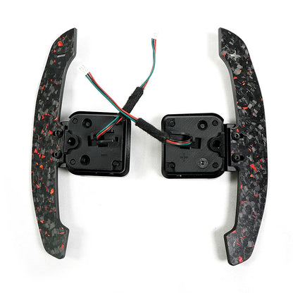 Magnetic Carbon Fiber Paddle Shifters For Audi