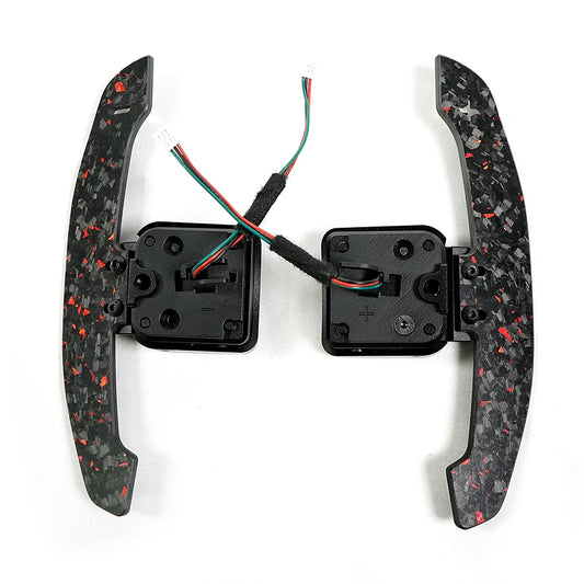 Magnetic Carbon Fiber Paddle Shifters For Audi