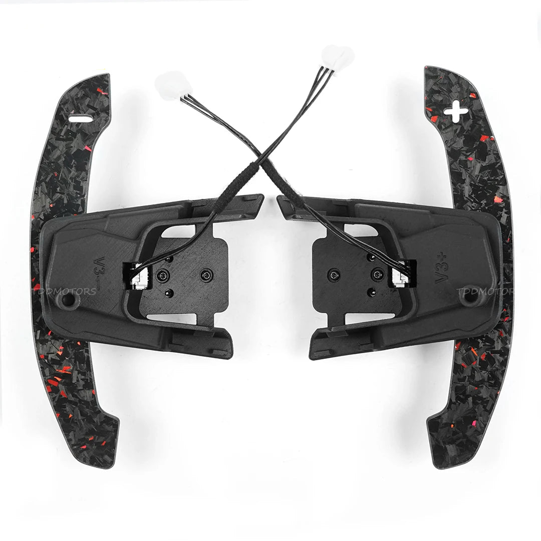 Magnetic Carbon Fiber Paddle Shifters For VW GTI | R | R-Line (2013–2020)