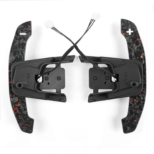 Magnetic Carbon Fiber Paddle Shifters For VW GTI | R | R-Line (2013–2020)