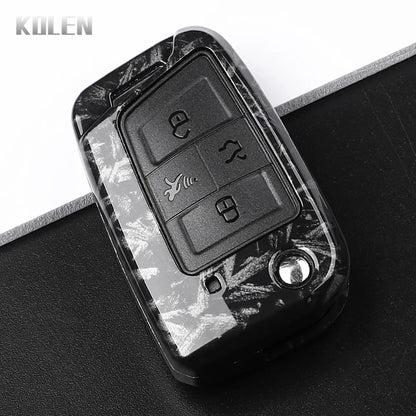 Carbon Fiber Key Case for VW Golf 7, Tiguan, MK2 & SEAT