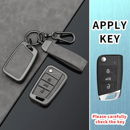Premium Silicone Key Case for VW Golf 7, GTI, Polo, T-Cross, T-Roc & More