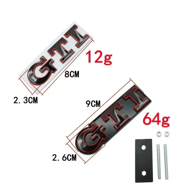 Front Grille Emblem VW GTI