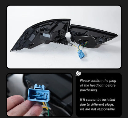 LED Tail Lights for VW Golf 8 (2020–2024) – Dynamic Sequential Rear Lamps