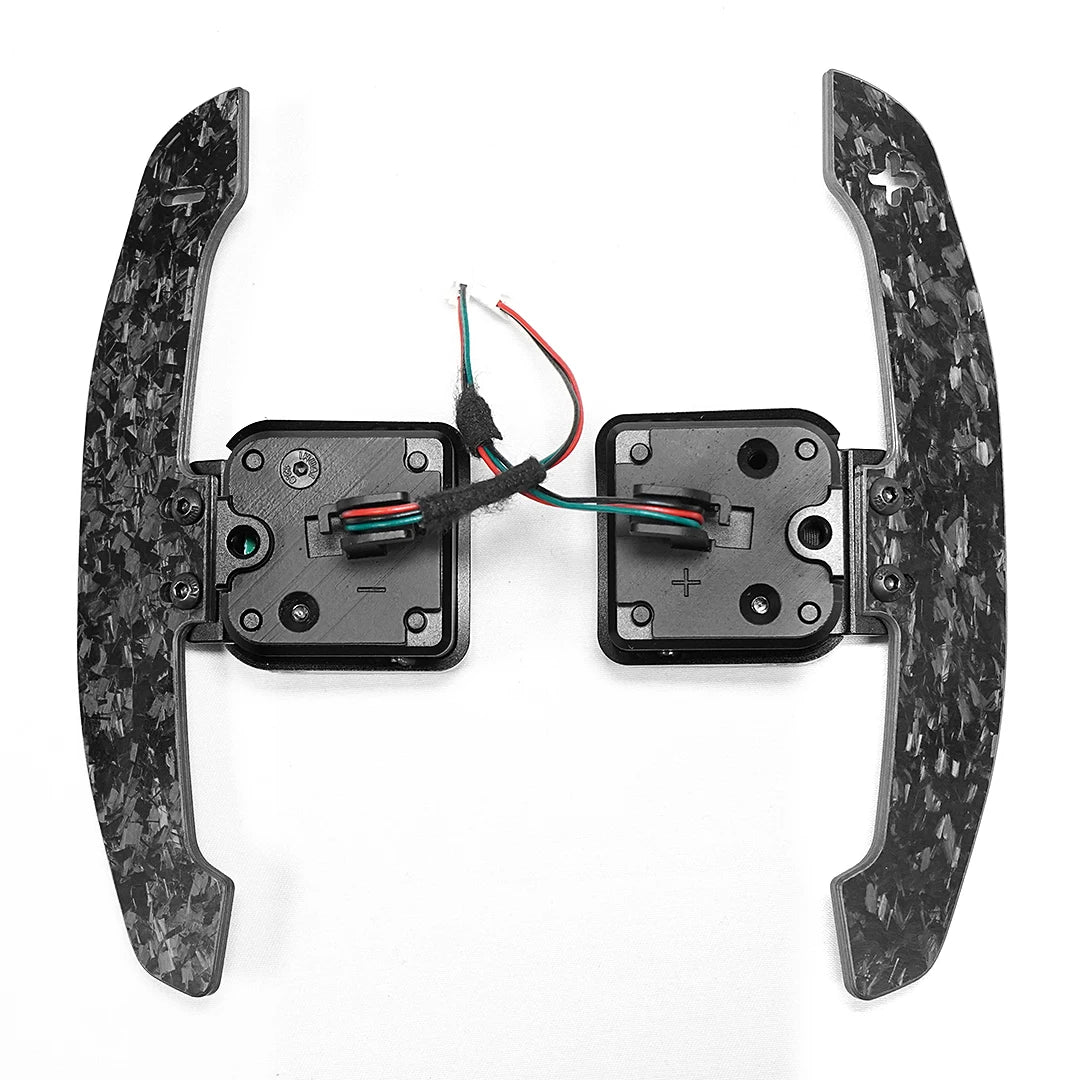 Magnetic Carbon Fiber Paddle Shifters For Audi