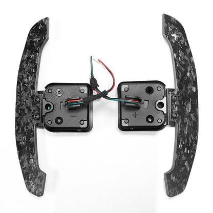 Magnetic Carbon Fiber Paddle Shifters For Audi