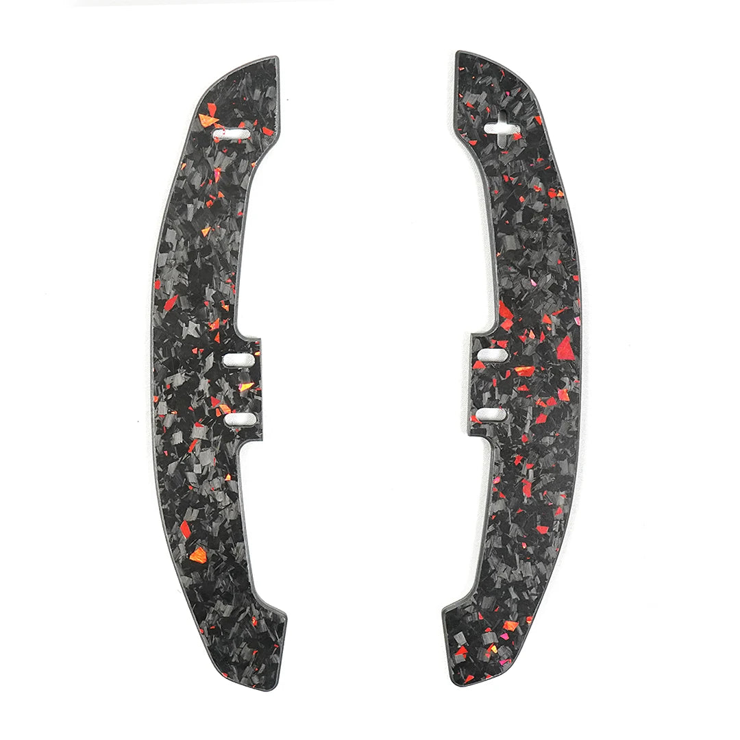 Magnetic Carbon Fiber Paddle Shifters for Cupra