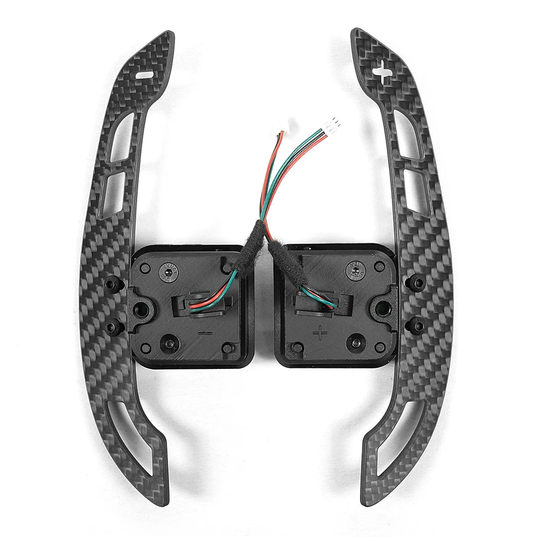 Magnetic Carbon Fiber Paddle Shifters for Cupra