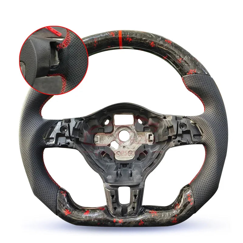 Carbon Steering Wheel 2009–2013 Mk6 GTI R GTD  VW Ready In Stock
