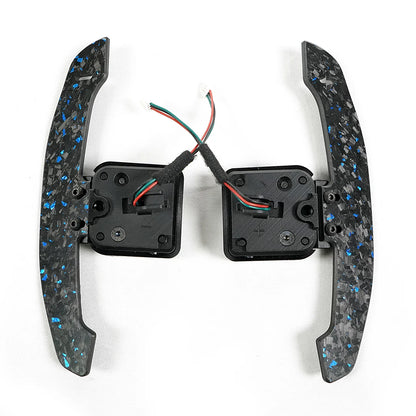 Magnetic Carbon Fiber Paddle Shifters for Cupra