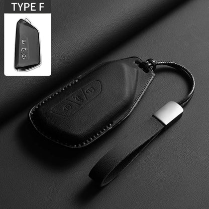 VW Leather Key Case | Golf 8 , ID.3, ID.4 & Cupra