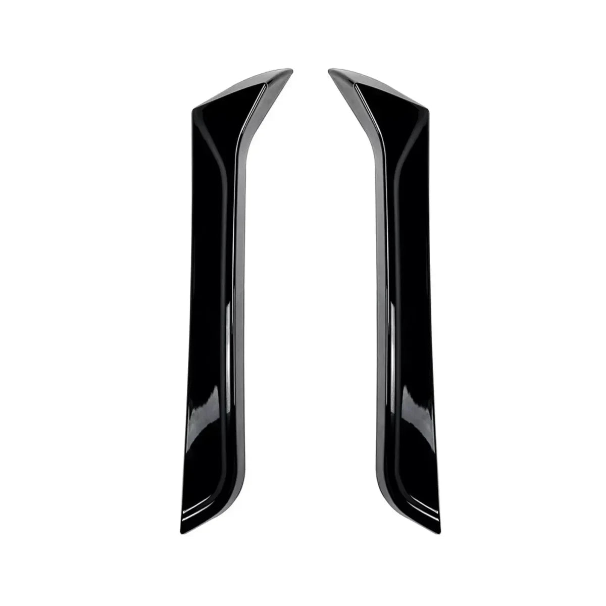 Juego de alerones laterales para ventana trasera en negro brillante | VW T-Roc MK1 R-Line 2017–2023