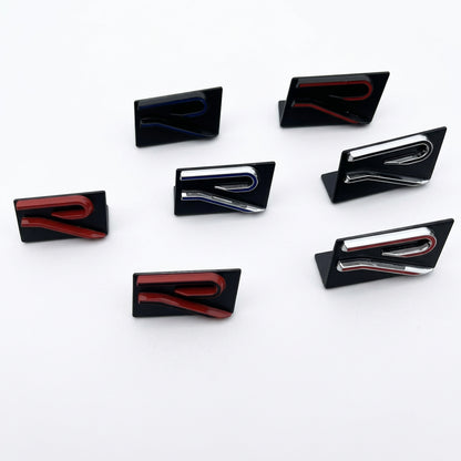 Metal Front Grille & Rear Trunk Emblem Stickers VW | New R
