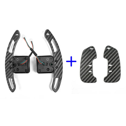 Magnetic Carbon Fiber Paddle Shifters for Cupra