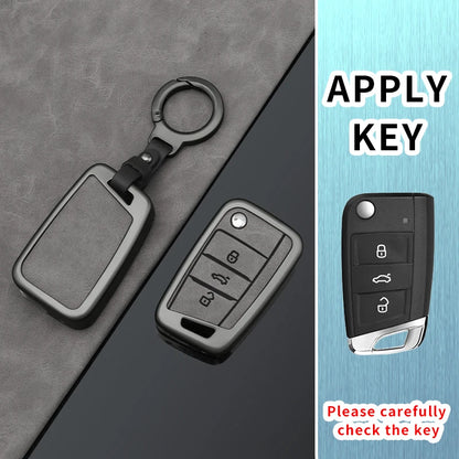 Premium Silicone Key Case for VW Golf 7, GTI, Polo, T-Cross, T-Roc & More