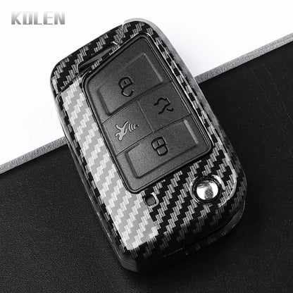Carbon Fiber Key Case for VW Golf 7, Tiguan, MK2 & SEAT