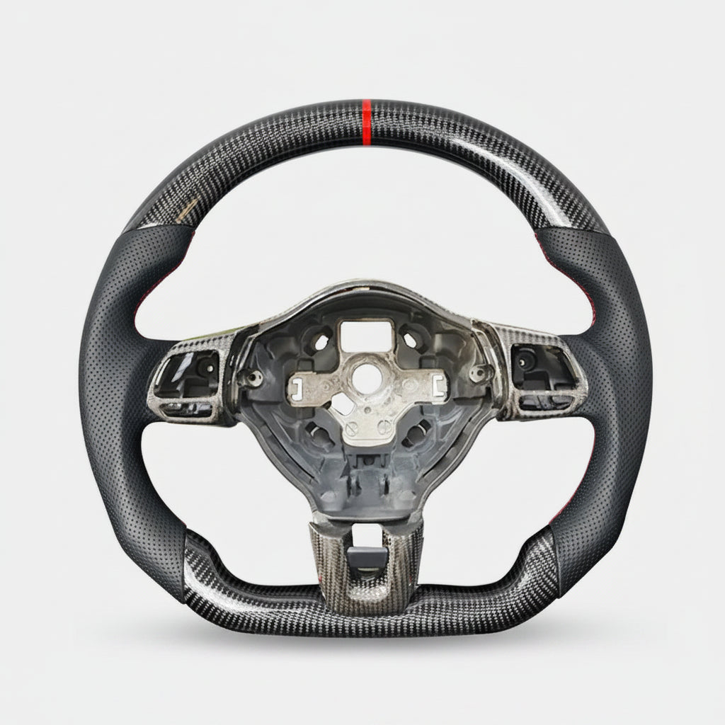 Carbon Steering Wheel 2009–2013 Mk6 GTI R GTD  VW Ready In Stock