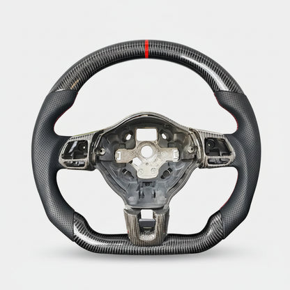 Carbon Steering Wheel 2009–2013 Mk6 GTI R GTD  VW Ready In Stock