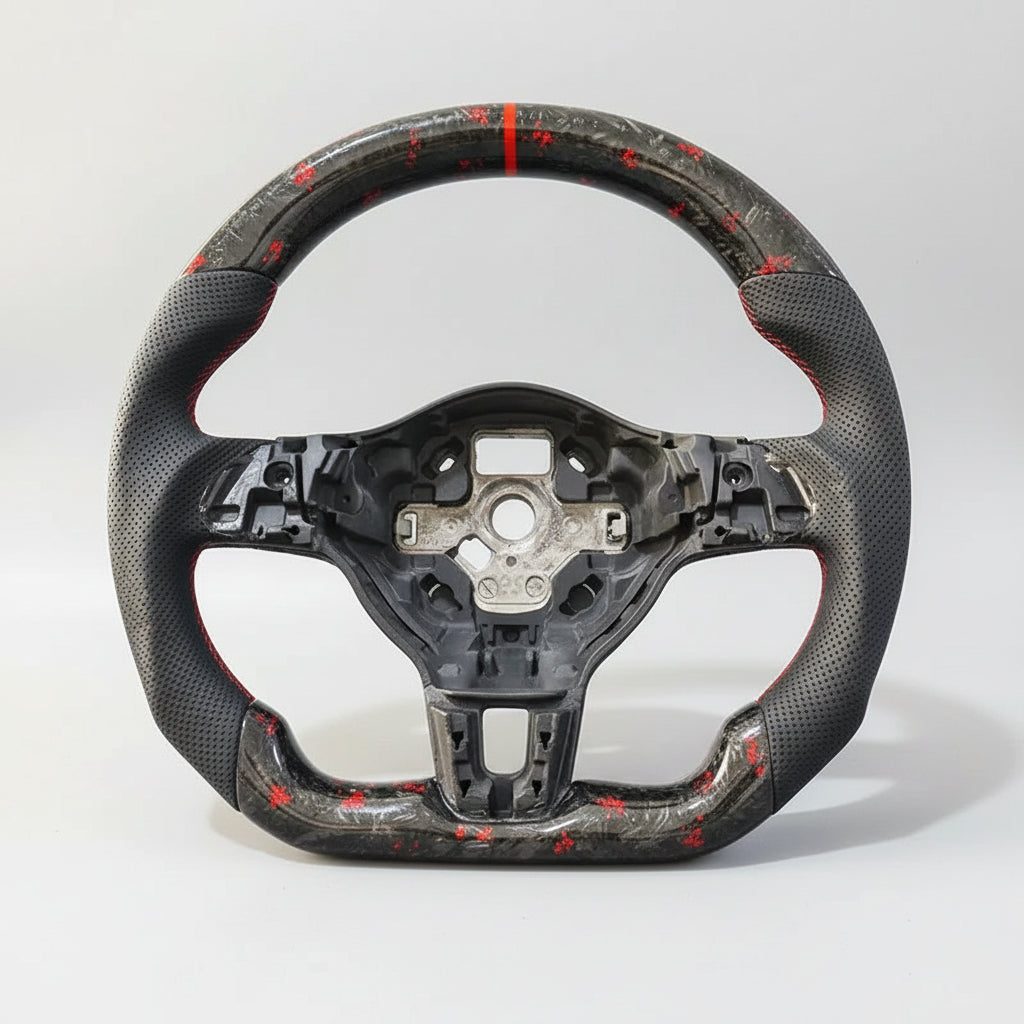 Carbon Steering Wheel 2009–2013 Mk6 GTI R GTD  VW Ready In Stock