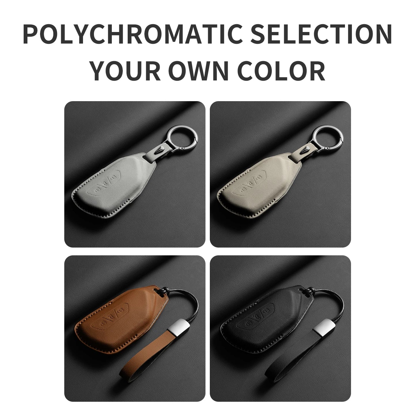 VW Leather Key Case | Golf 8 , ID.3, ID.4 & Cupra