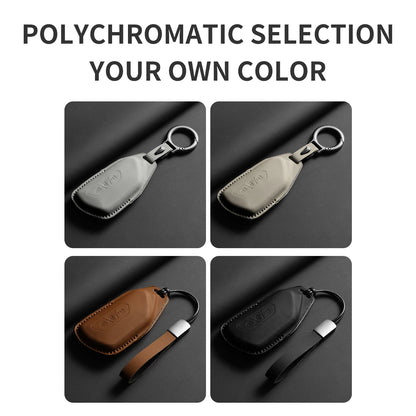 VW Leather Key Case | Golf 8 , ID.3, ID.4 & Cupra