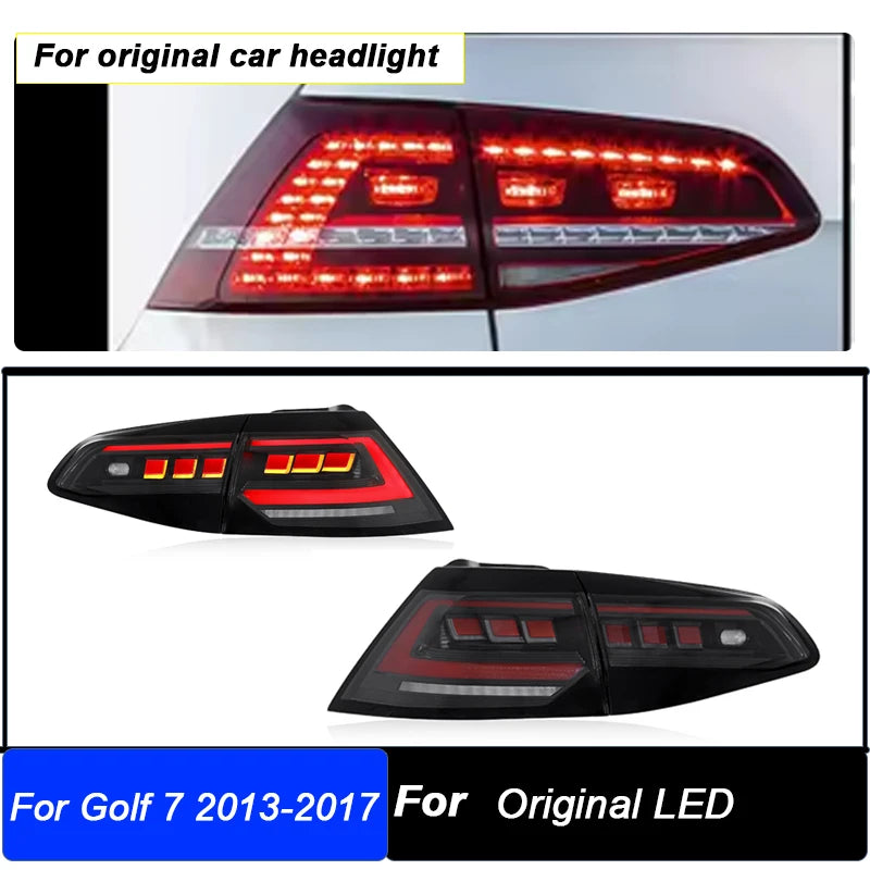 Luces traseras LED dinámicas estilo Golf 8 | Golf 7 / Golf 7.5 (2013–2020)
